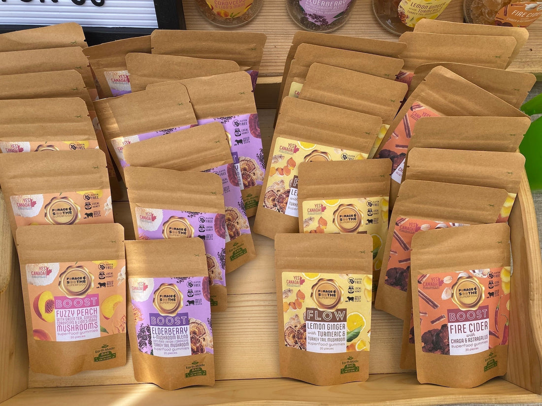 The Story Behind Our Superfood Gummies with Mushrooms & Botanicals - Forage & Soothe