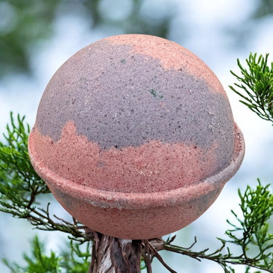 Juniper & Pink Grapefruit Bath Bomb - Forage & Soothe