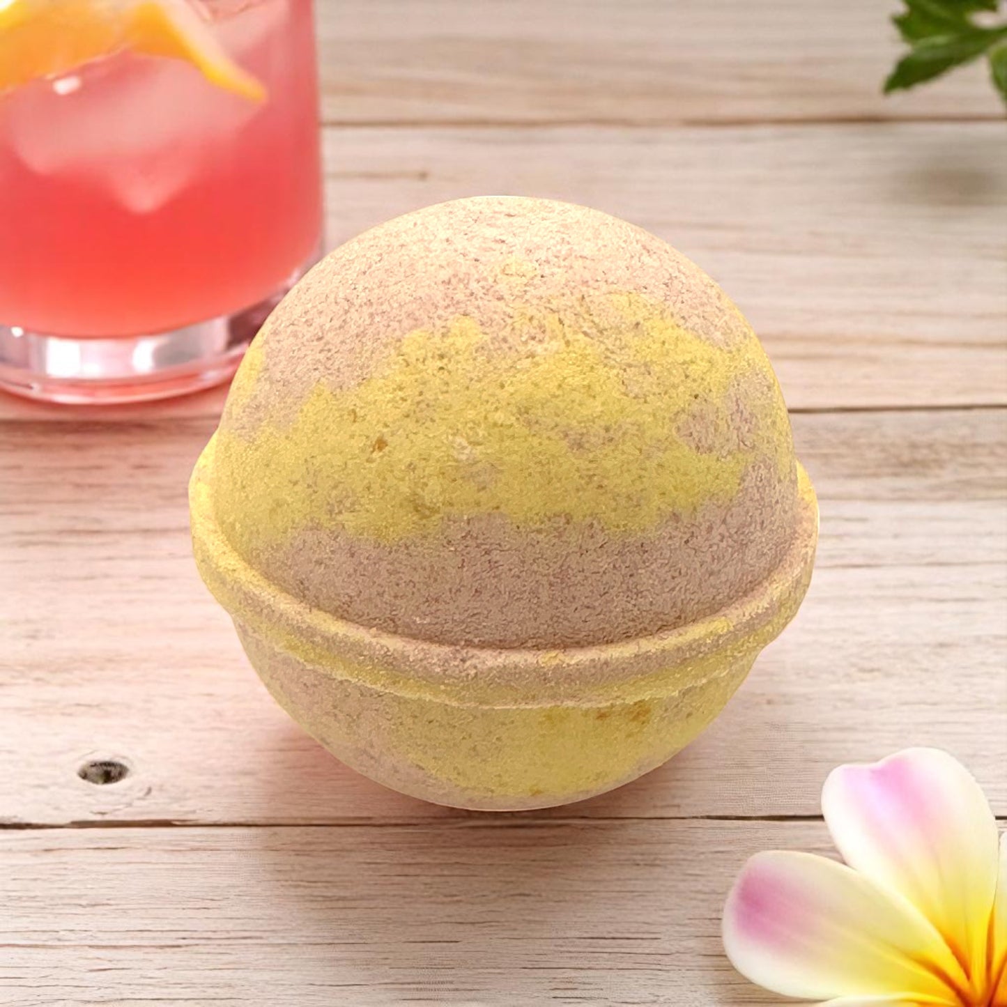 Pink Lemonade *Magnesium* Bath Bomb - Forage & Soothe