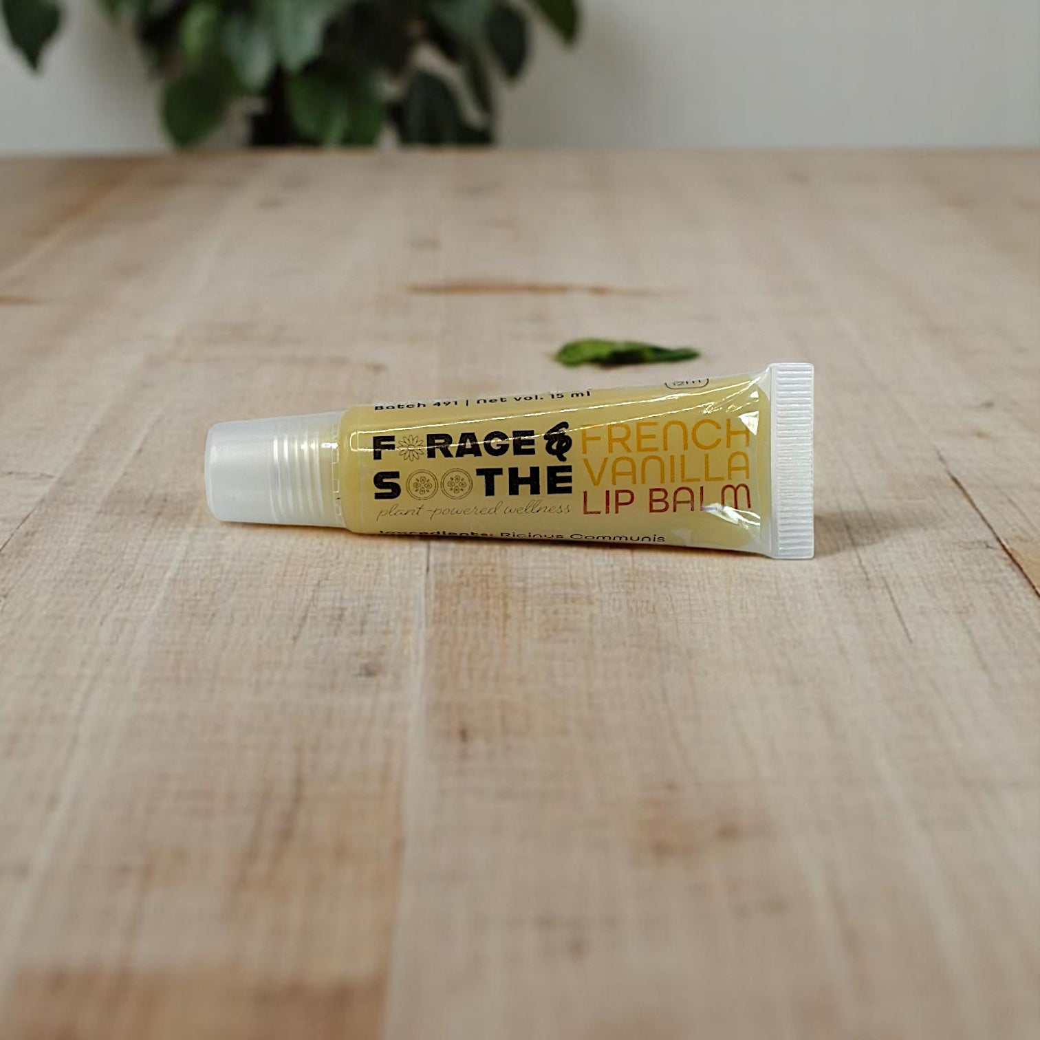 French Vanilla Lip Balm - Forage & Soothe