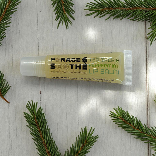 Tea Tree & Peppermint Lip Conditioner - Forage & Soothe