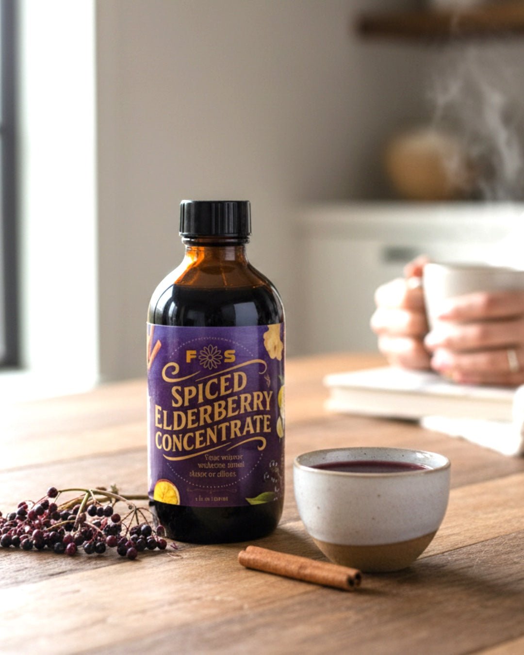 Spiced Elderberry Concentrate - Forage & Soothe