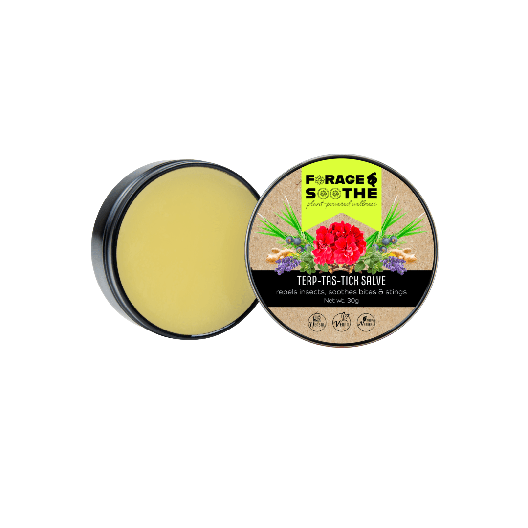 TERP - TAS - TICK Natural Insect Repellent & Bite Relief Salve - Forage & Soothe