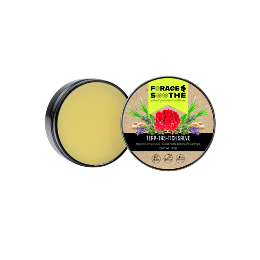 TERP - TAS - TICK Natural Insect Repellent & Bite Relief Salve - Forage & Soothe