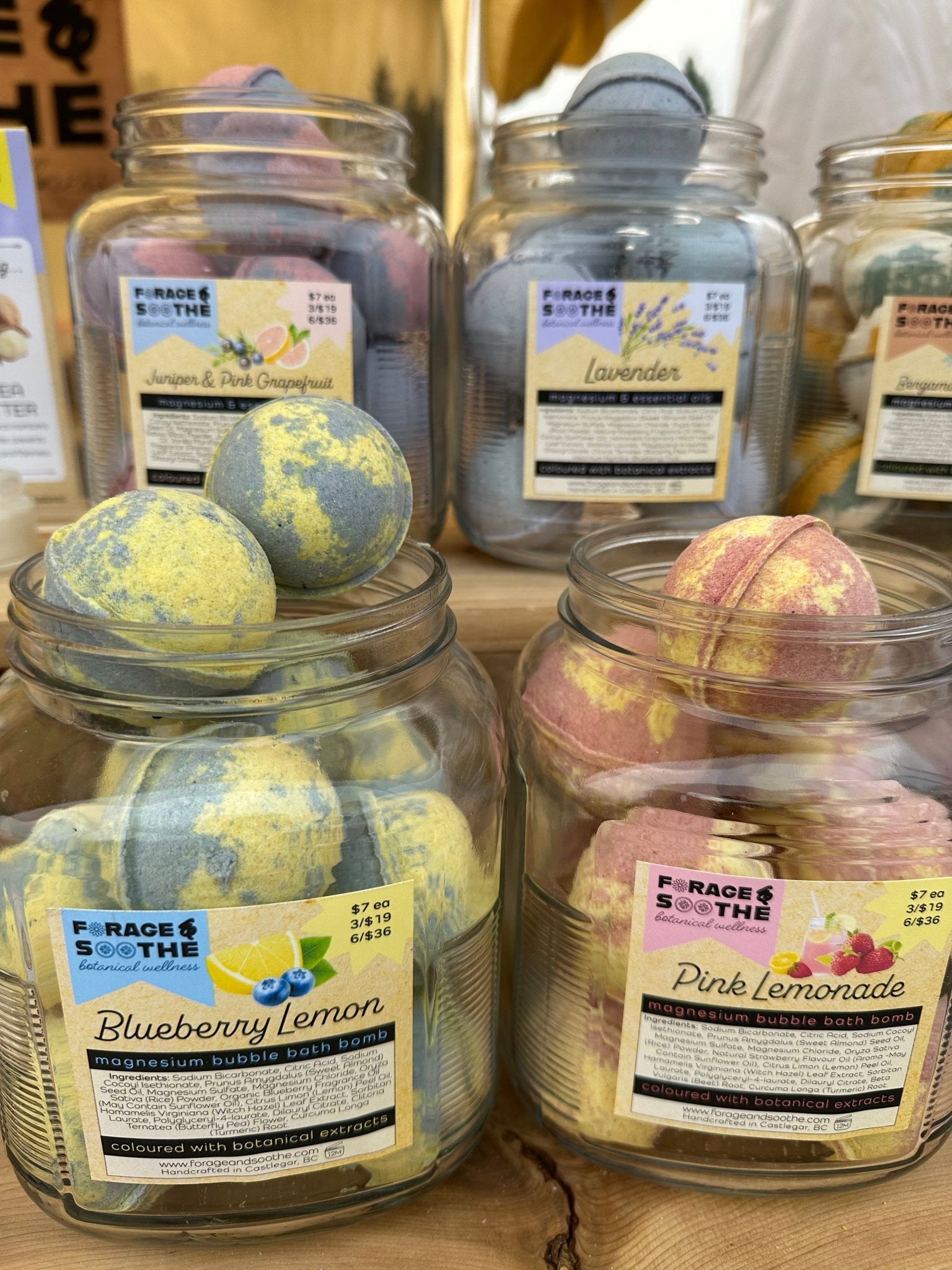 Mystery Bath Bomb Box - Forage & Soothe