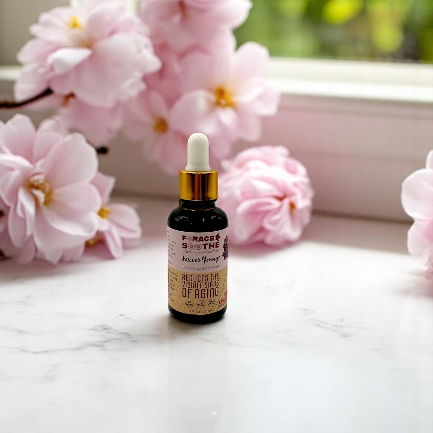 Forever Young 3% Bakuchiol Anti - Aging Serum - Forage & Soothe