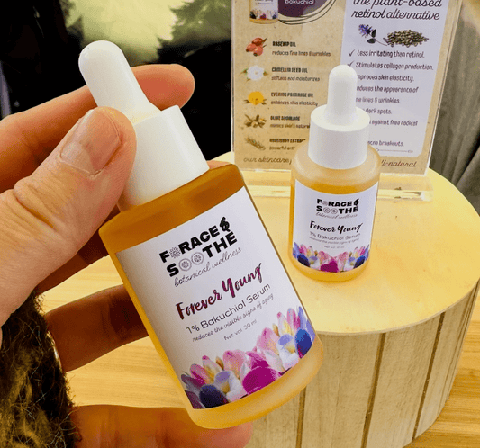 1% Bakuchiol Anti - Aging Serum - Forage & Soothe