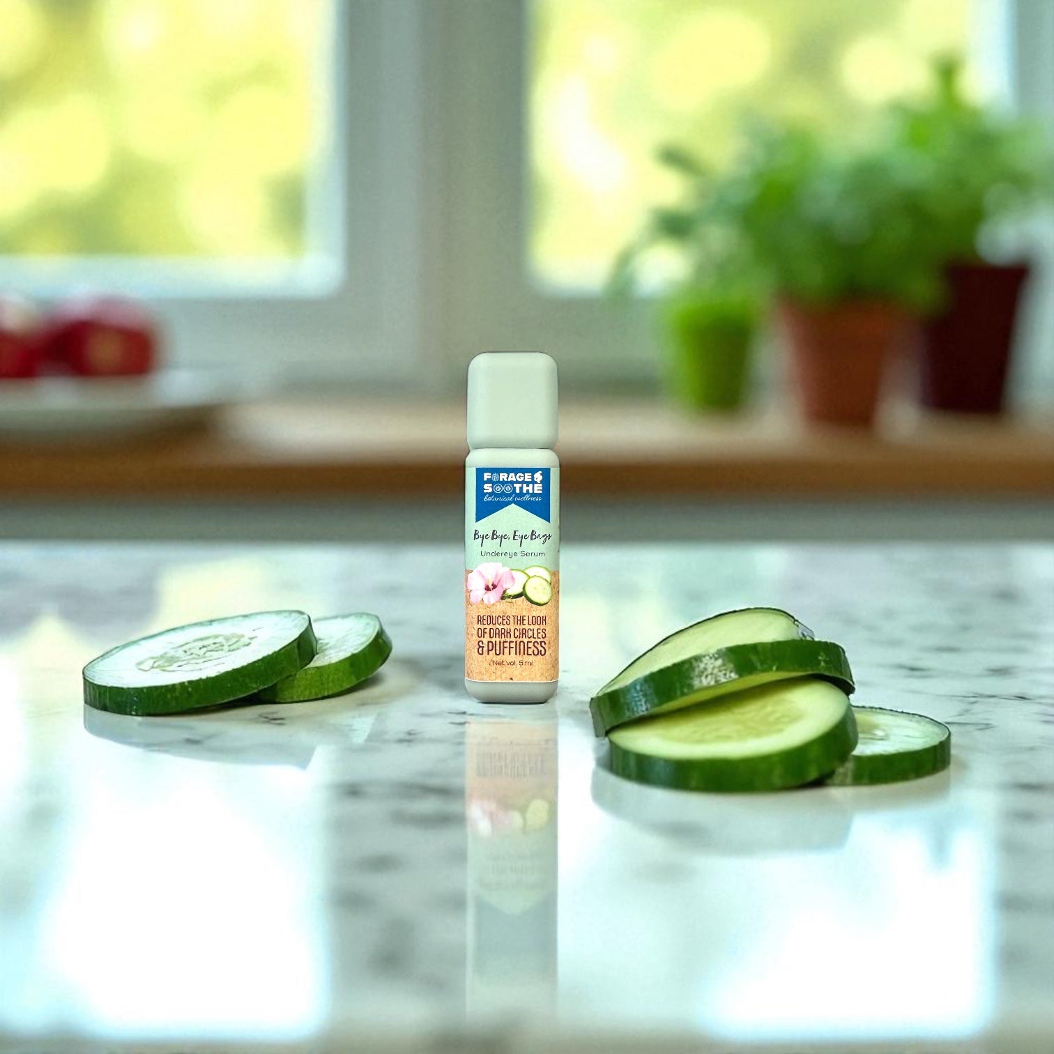 Bye Bye, Eye Bags Undereye Serum - Forage & Soothe