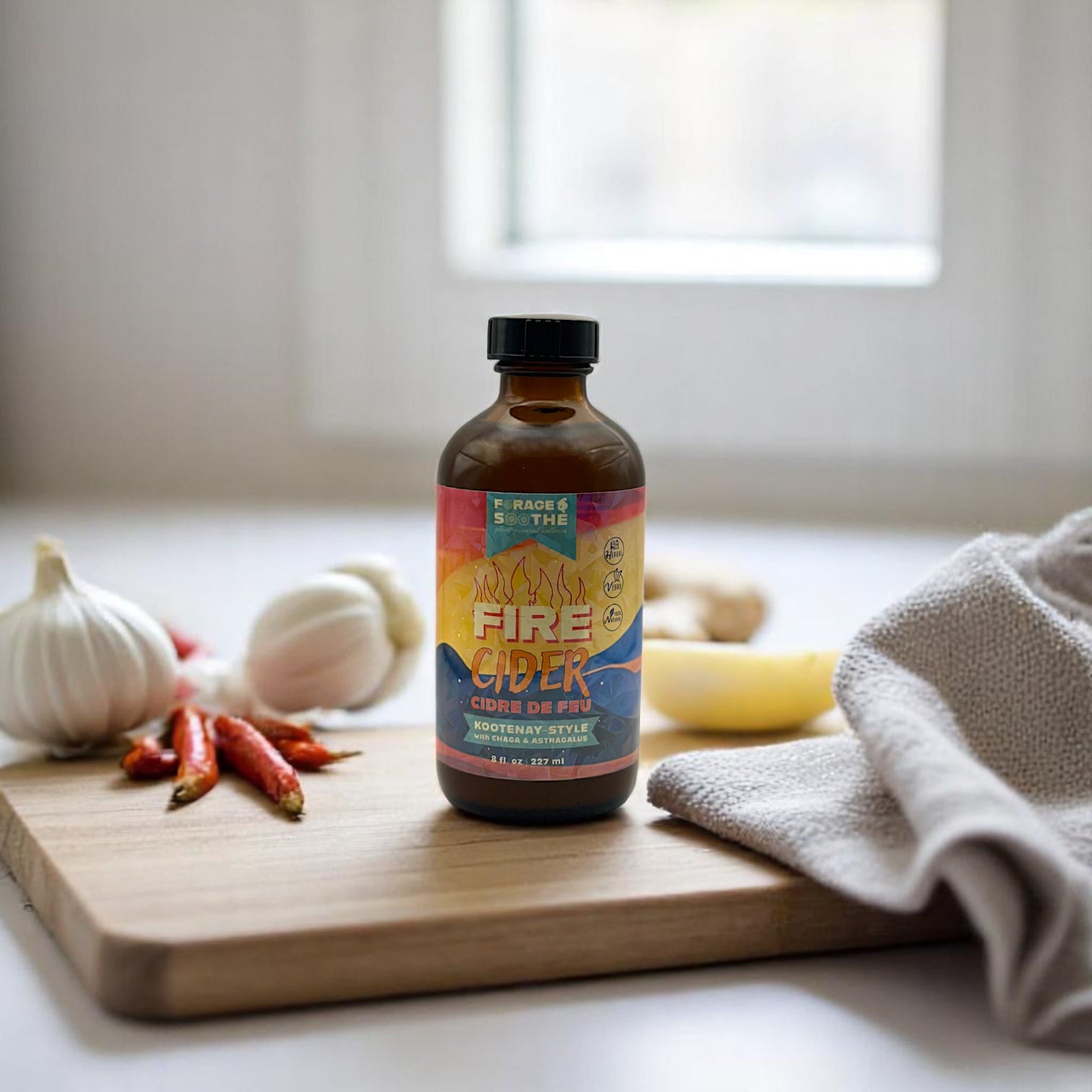 Kootenay - Style Fire Cider - Forage & Soothe