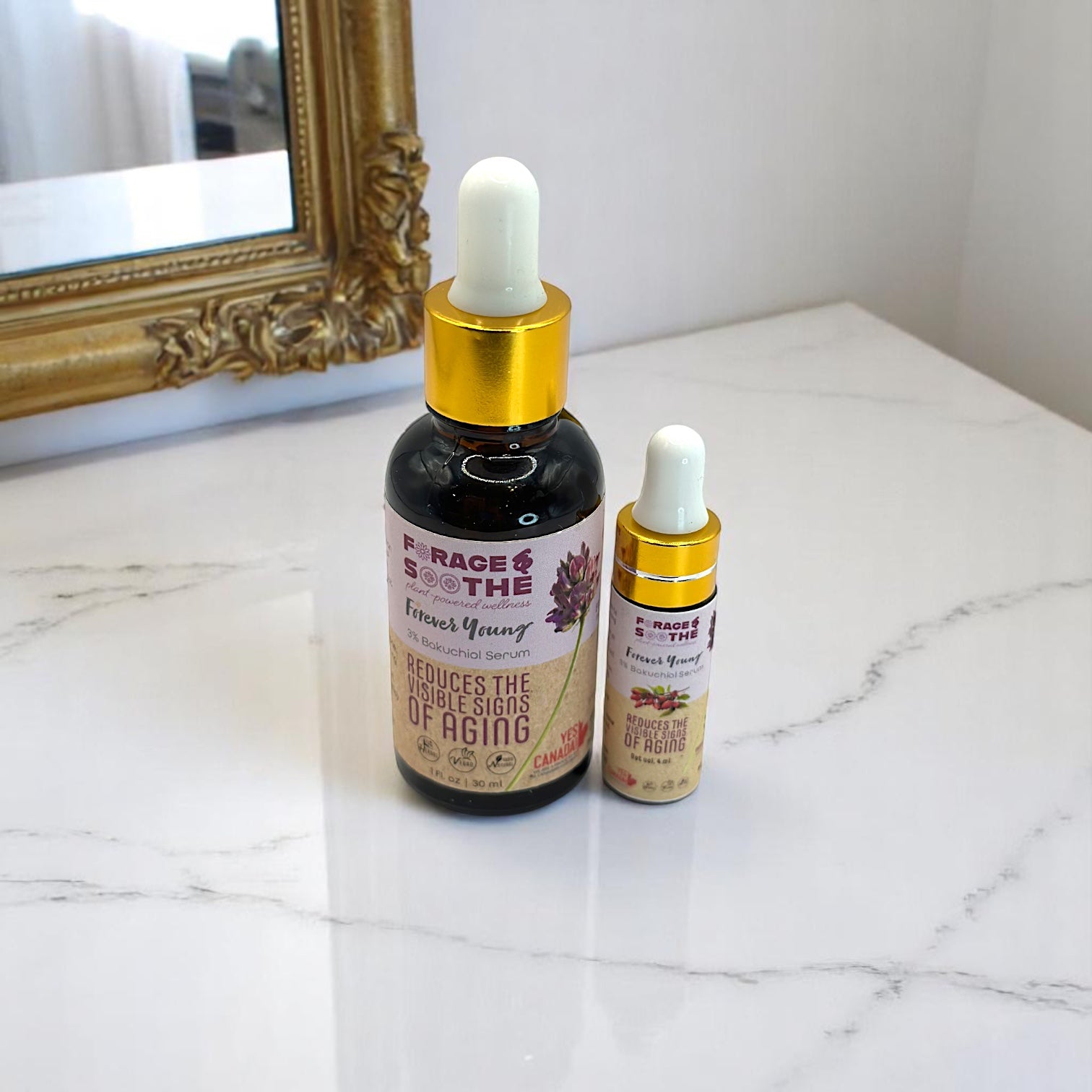 Forever Young 3% Bakuchiol Anti - Aging Serum - Forage & Soothe