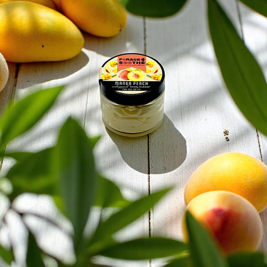 Whipped Mango Peach Body Butter - Forage & Soothe