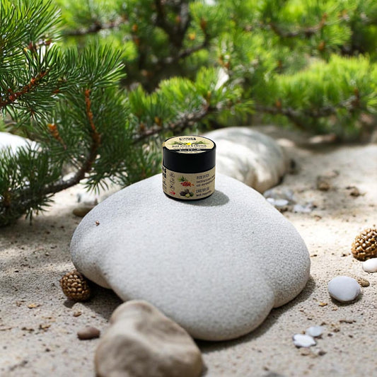 Yuzu & Vanilla Pine Pitch & Castor Thick & Sticky Lip Balm - Forage & Soothe