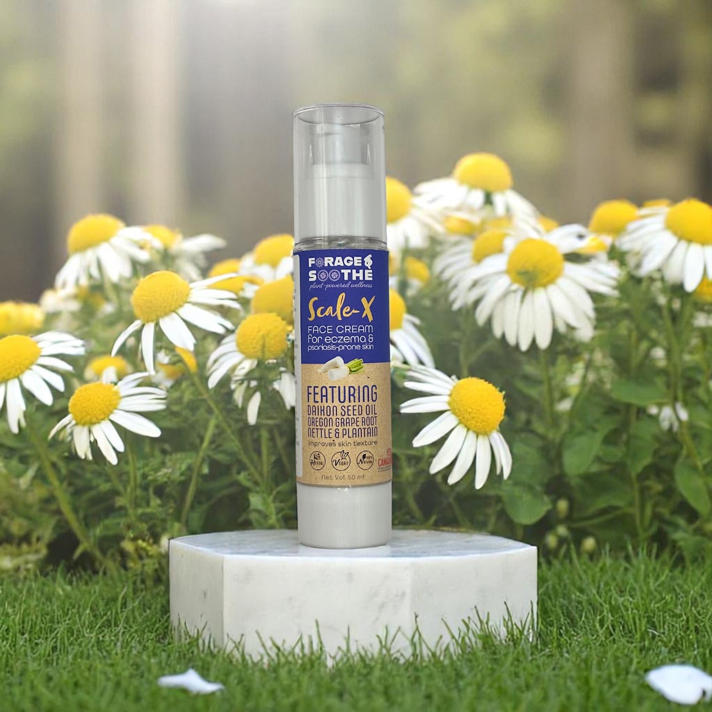 Scale - X Face Cream for Eczema and Psoriasis Prone Skin - Forage & Soothe