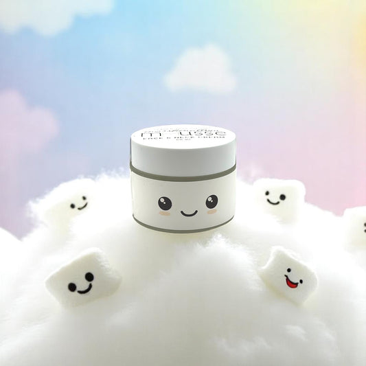Snow mushroom hydrating cream jar