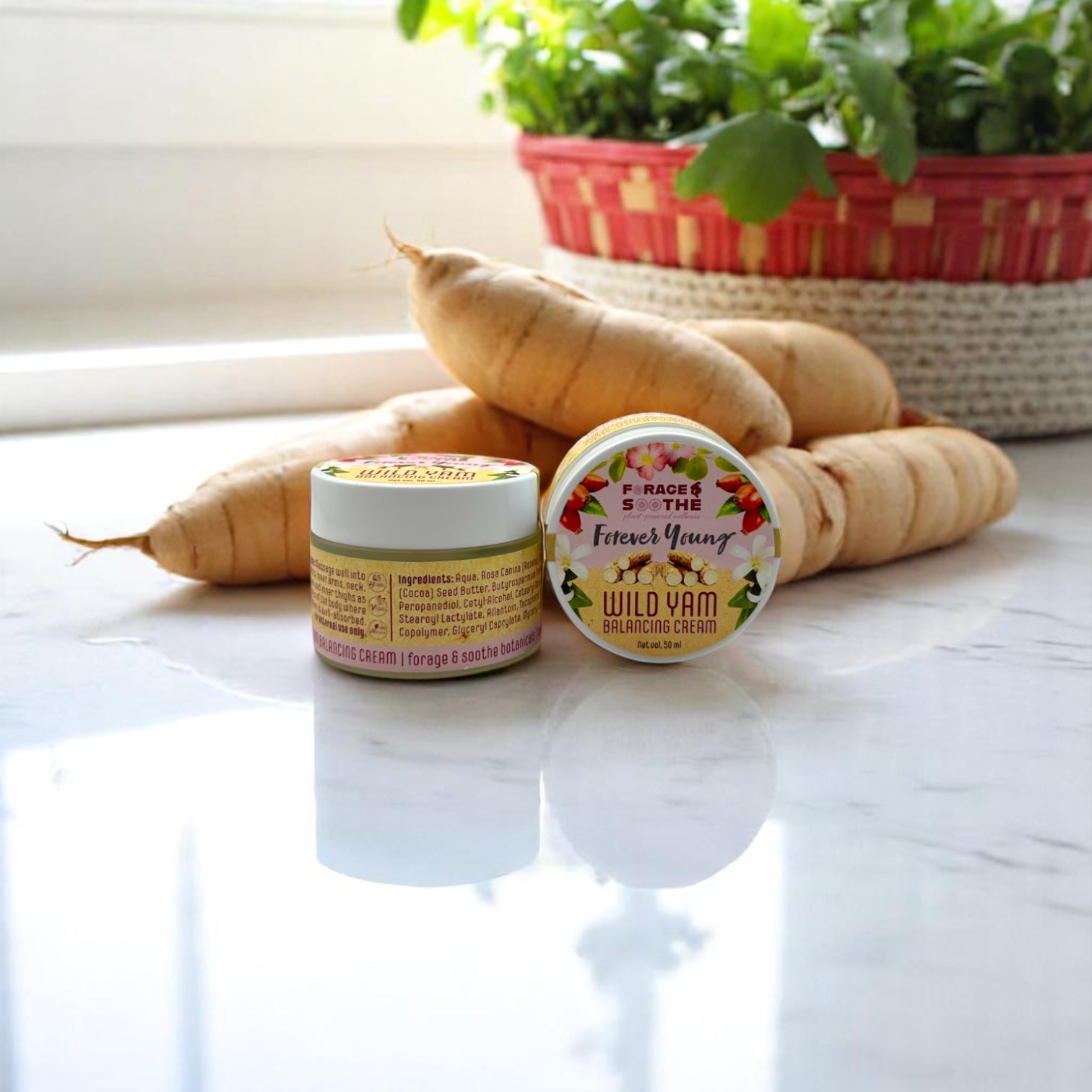 Forever Young Wild Yam Balancing Cream - Forage & Soothe