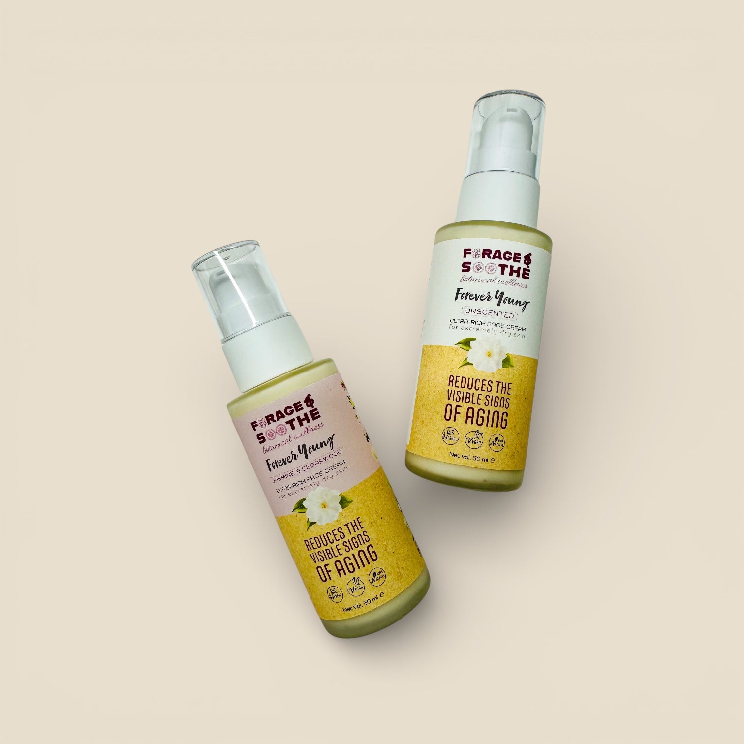 Forever Young Deeply Moisturizing Anti - Aging Face Cream - Forage & Soothe