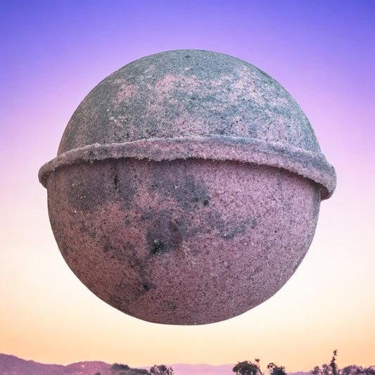 Blue Raspberry Magnesium Bath Bomb - Forage & Soothe