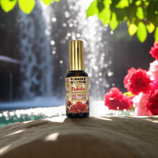 Probiotic Rose, Hibiscus, Red Clover & Alpha-Hydroxy Acids Toning Facial Mist